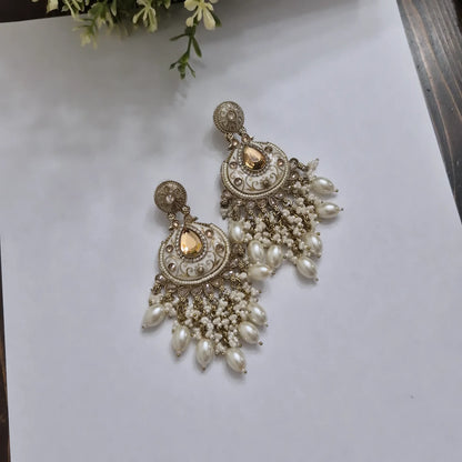 Anaira Meenakari earrings