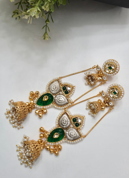 Nadia Kashmiri Jhumkas