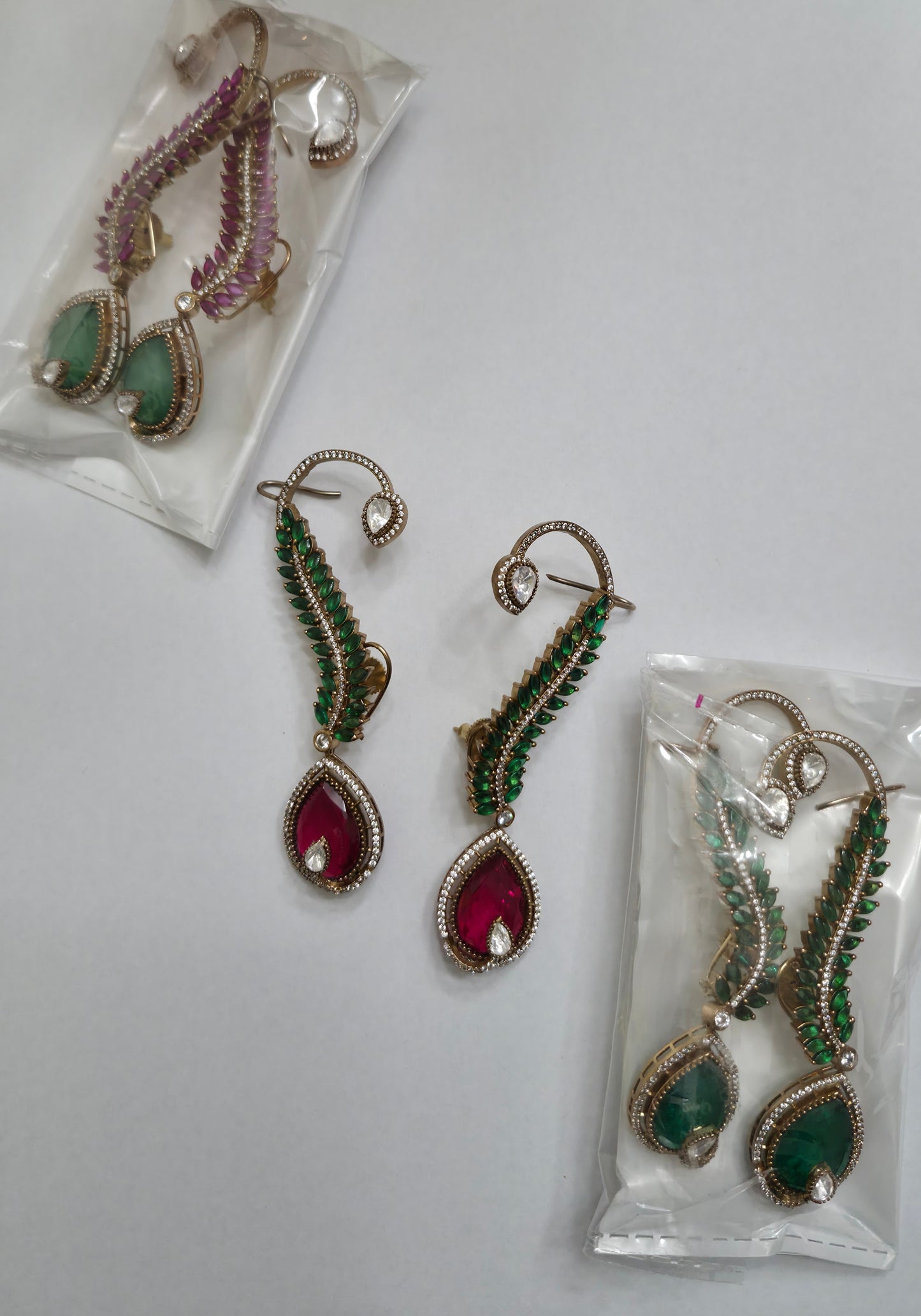 Kundan Cuff drops
