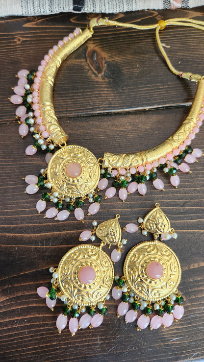 1gm gold set with mang tikka