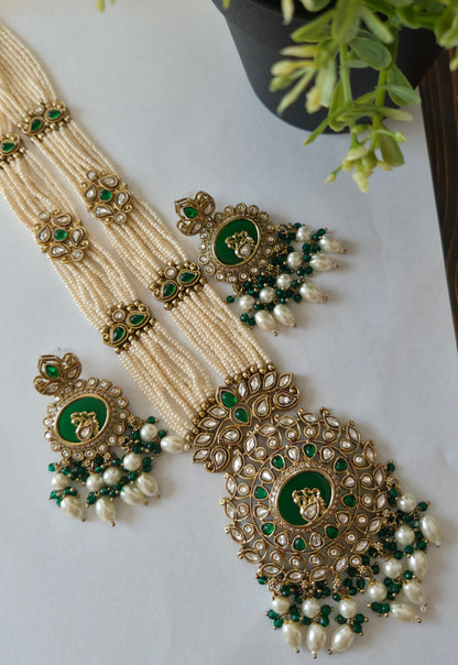 Kasturi Pearl Mala set