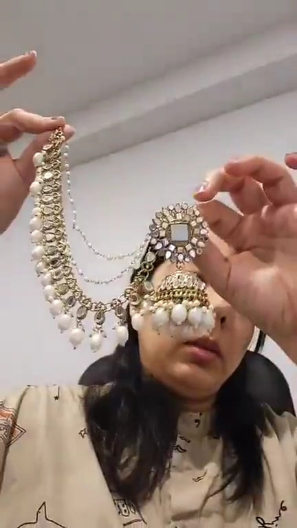 Bahubali jhumkis