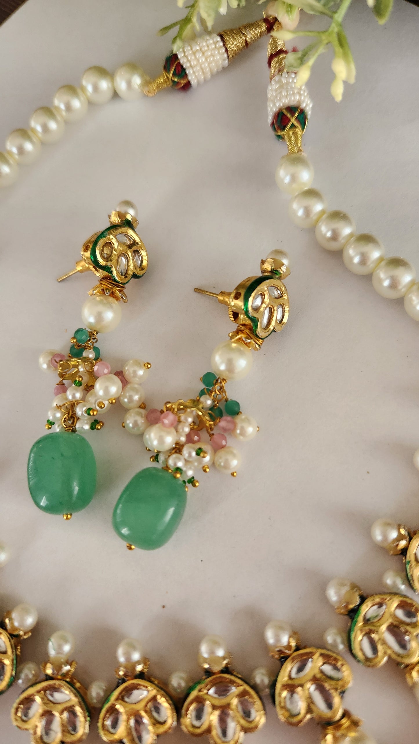 Marakata necklace set