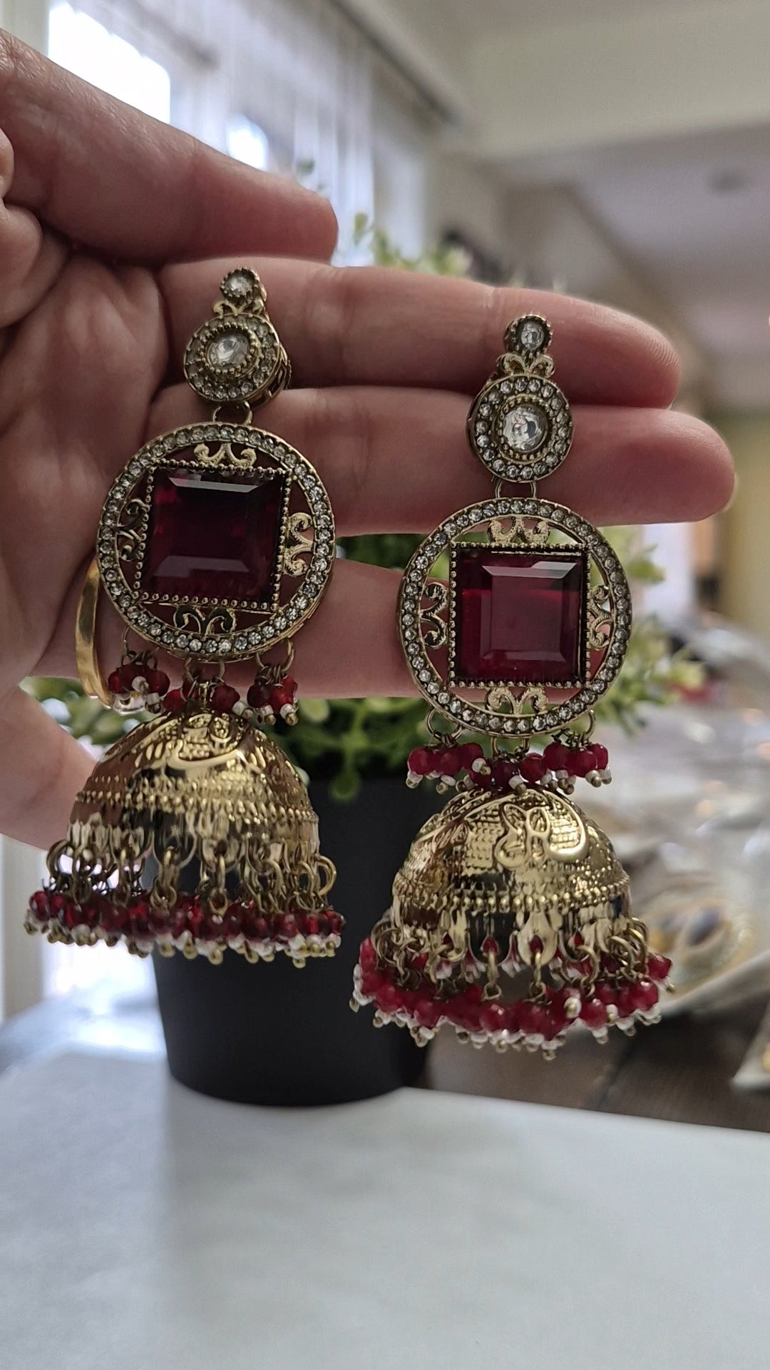 Vritika jhumkas