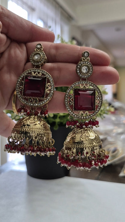 Vritika jhumkas