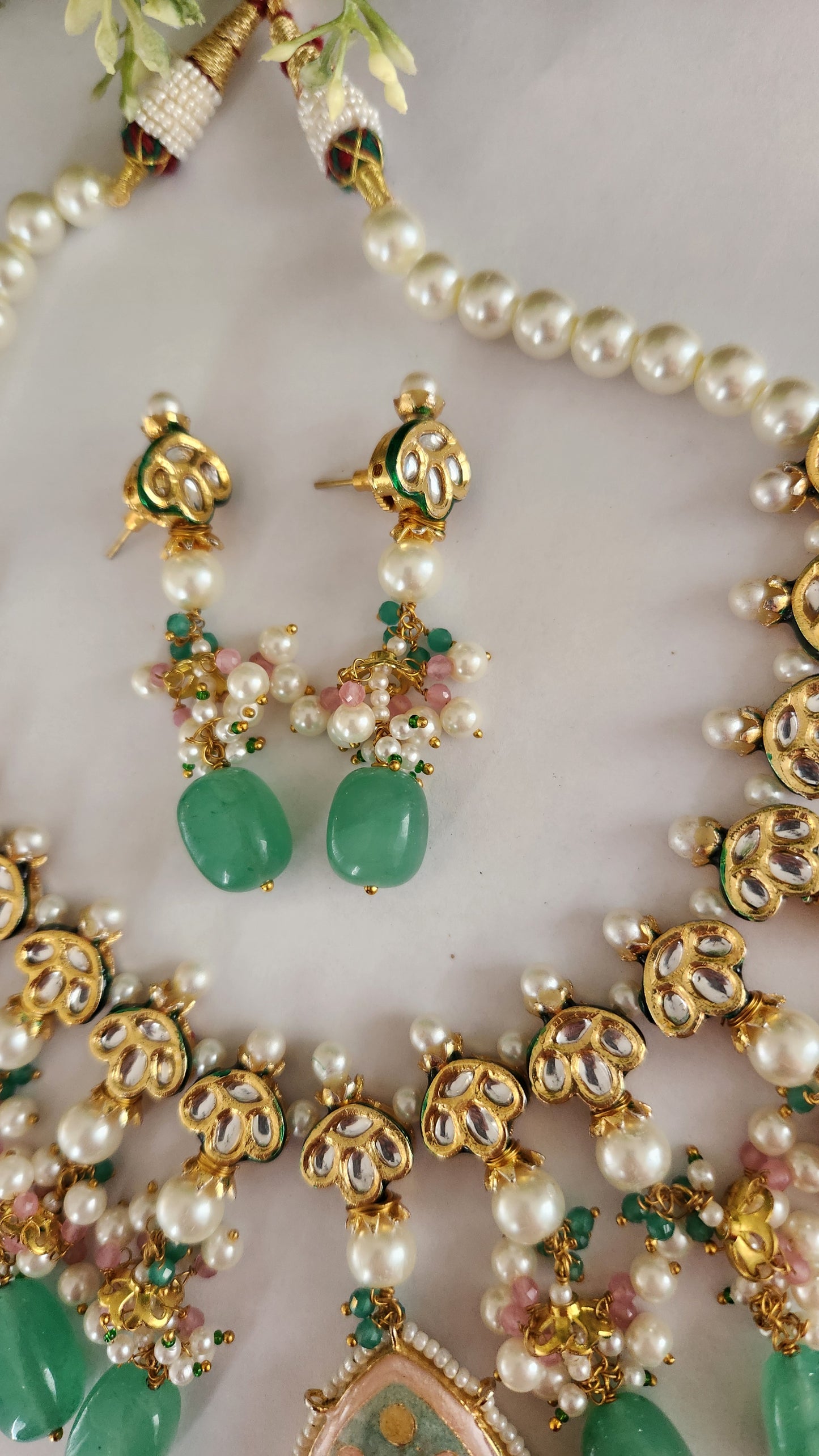 Marakata necklace set