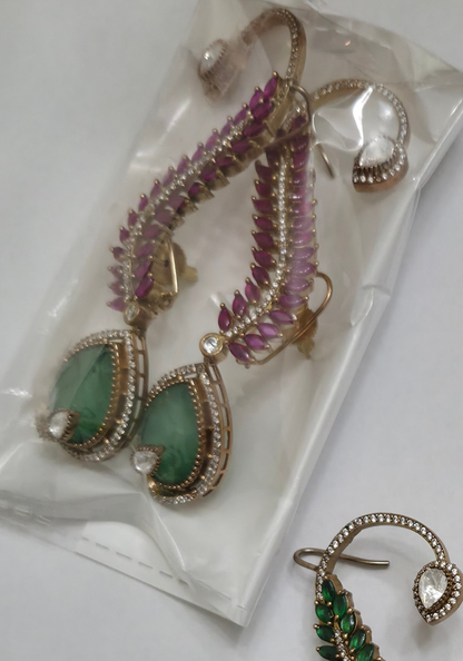 Kundan Cuff drops