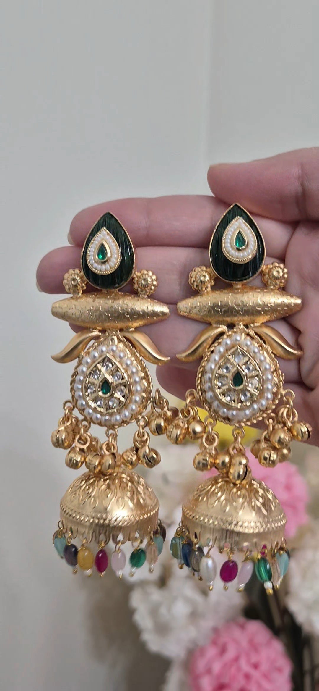 Shruti Pearl Jhumka