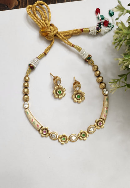 Saraswati Necklace Set