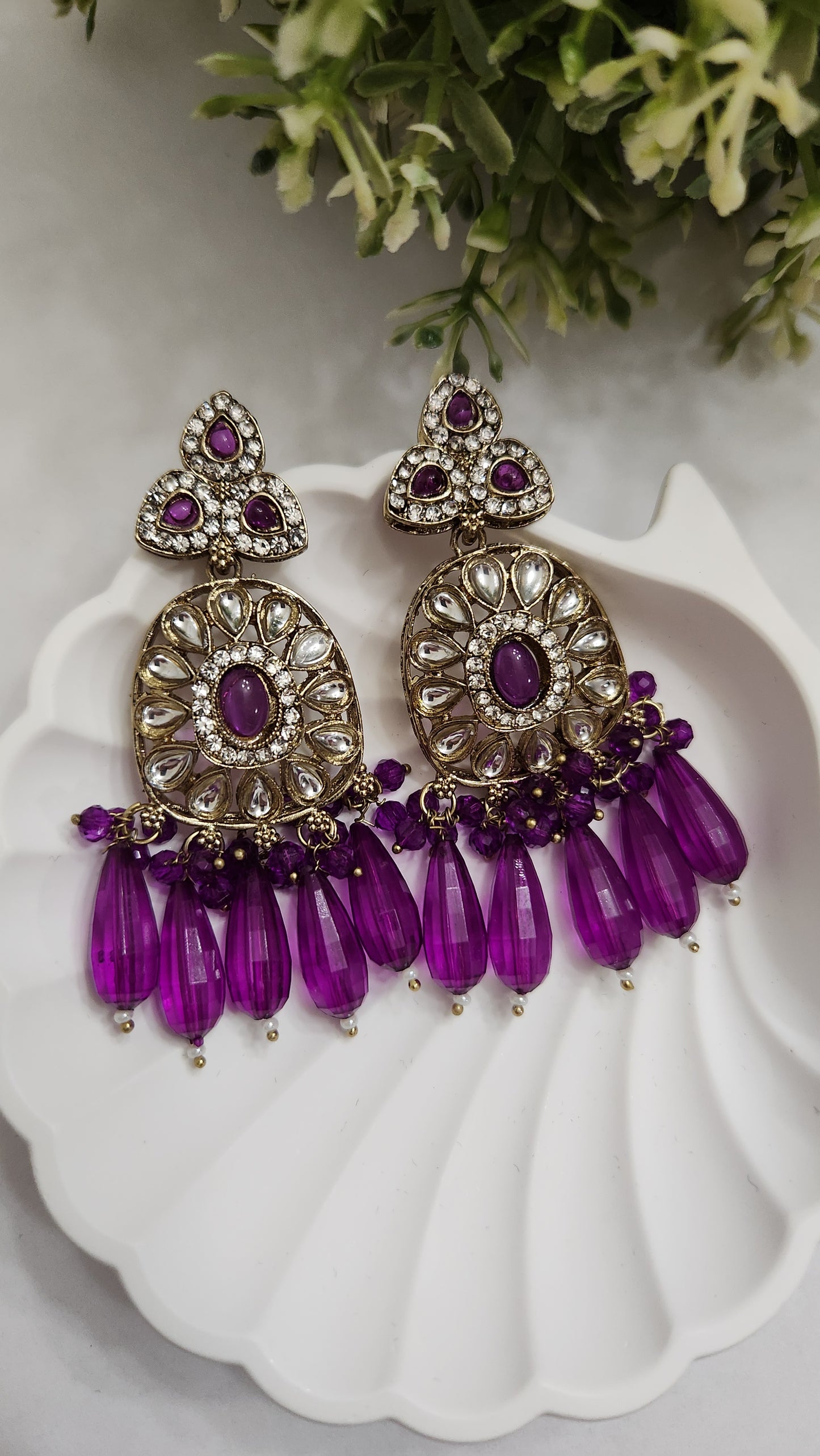 Assorted Kundan Earrings