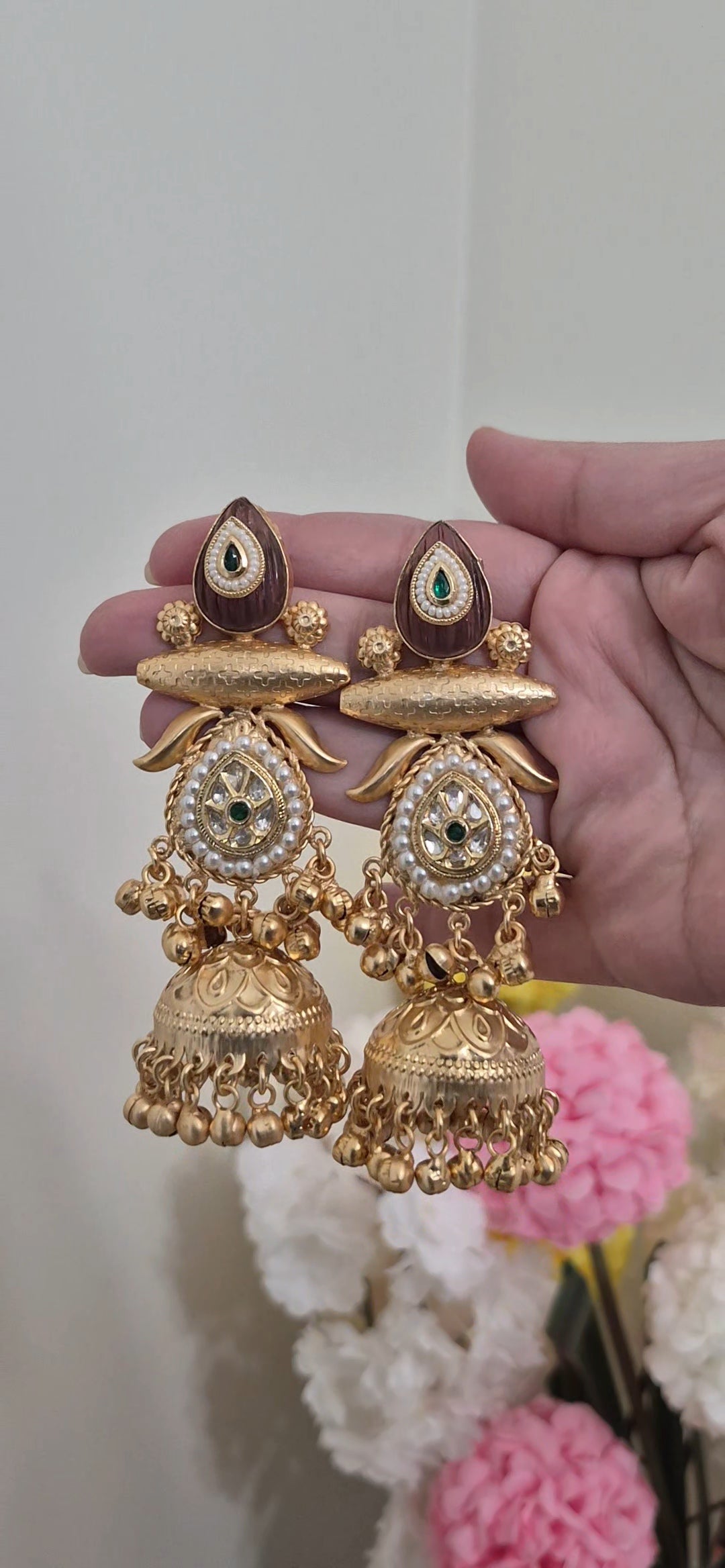Shruti Pearl Jhumka