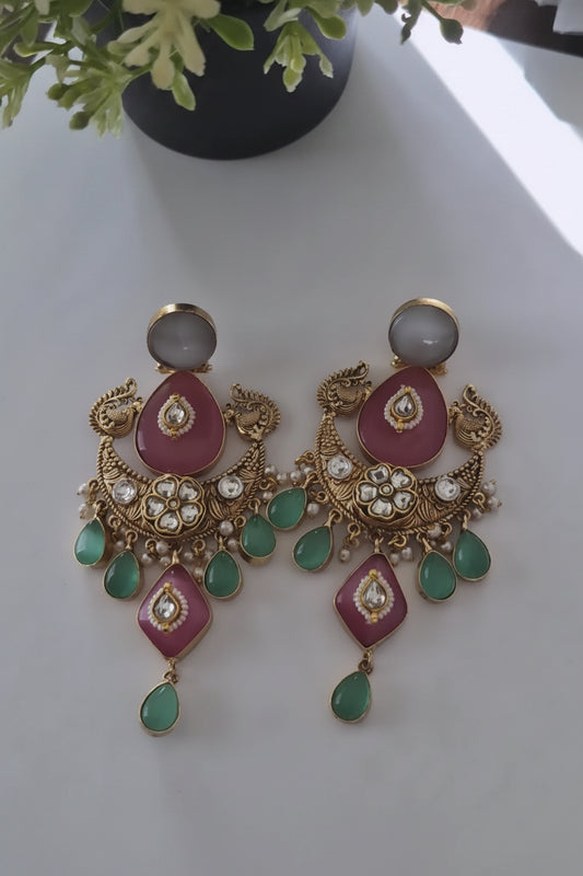 Jasmine Kundan Drops