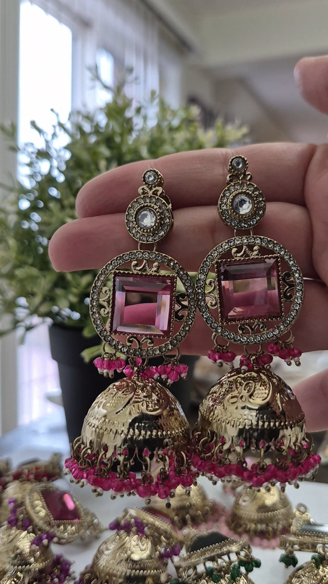 Vritika jhumkas