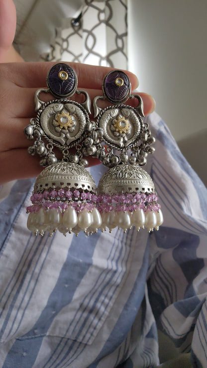 Anya Mautika Jhumkas