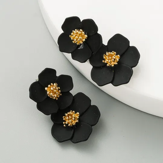 Black & Gold Drops